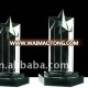 Handmade Tall Cut Crystal Trophy For Graduation Souvenirs