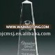 Personalized Crystal Glass Obelisk Trophy Award for Souvenir Gifts